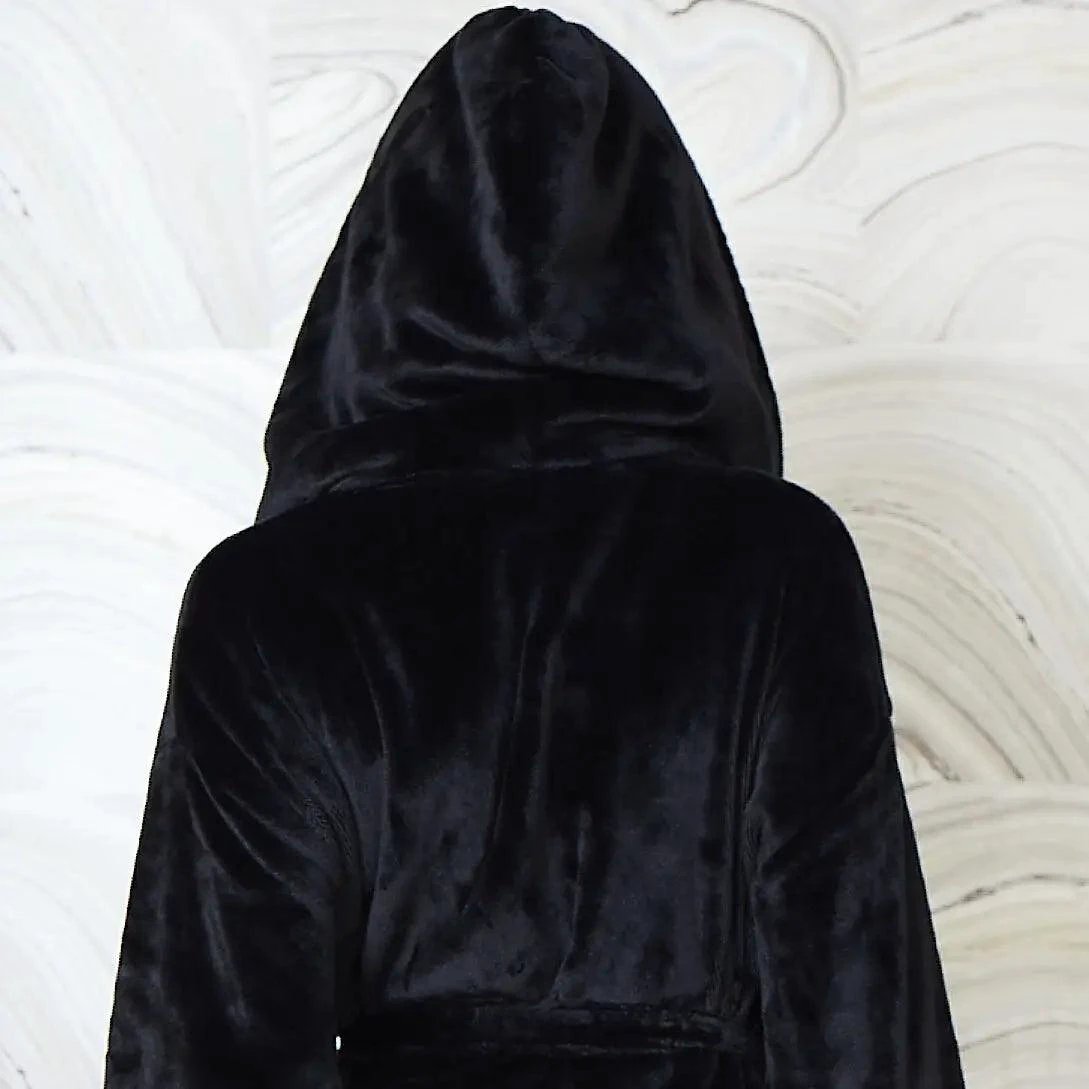 Women’s Plush Hooded Robe - Spa-Worthy Comfort at Home by Lotus Linen