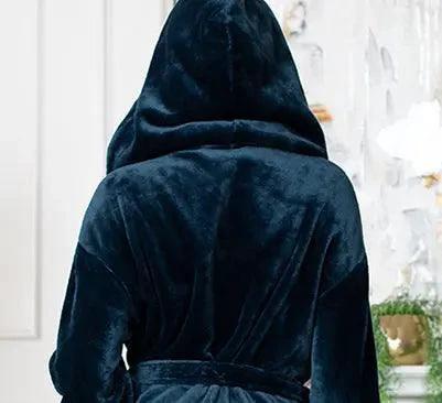 Women’s Plush Hooded Robe - Spa-Worthy Comfort at Home by Lotus Linen