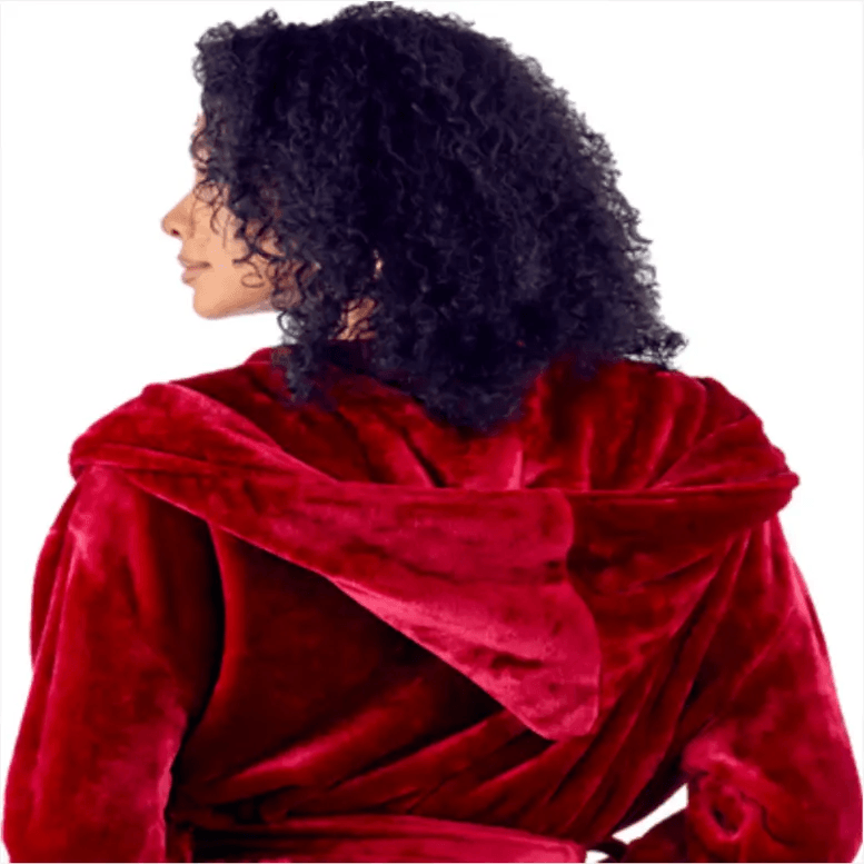 Women’s Plush Hooded Robe - Spa-Worthy Comfort at Home by Lotus Linen