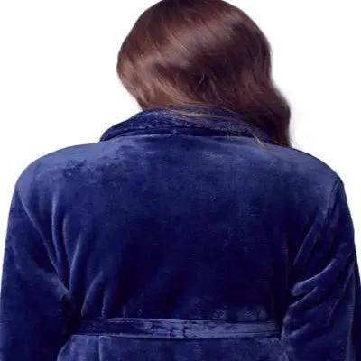 Women's Ultra Soft Plush Bathrobe by Lotus Linen