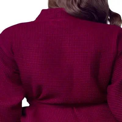 Waffle Robe Womens – Lightweight, Quick-Dry Spa Comfort by Lotus Linen