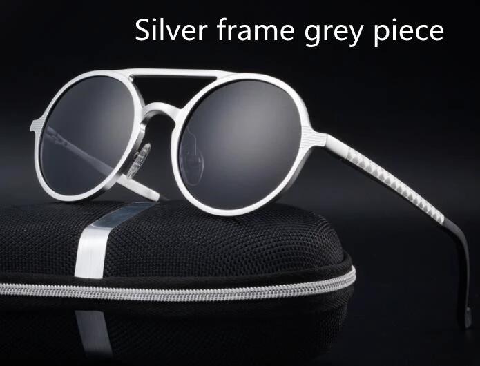 Retro Round Sunglasses For Men by GJG Denim