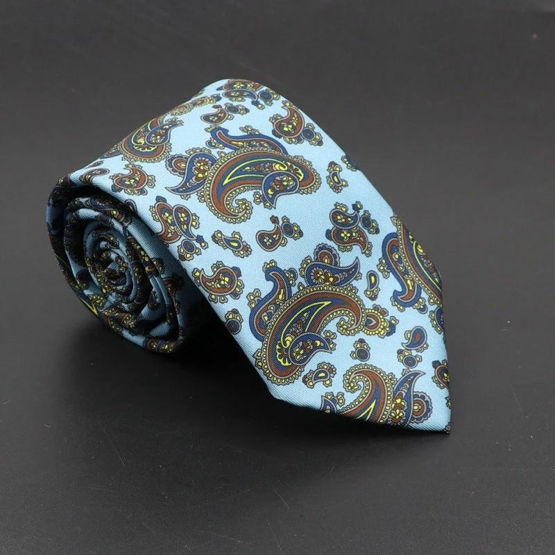 Men's Super Soft Bohemian Silk Ties by GJG Denim