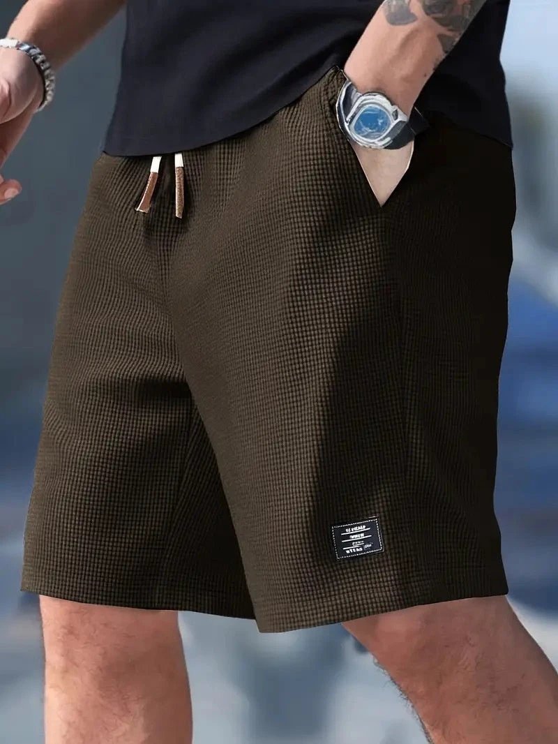 Men's Casual Sports Plus Size Loose Shorts by GJG Denim