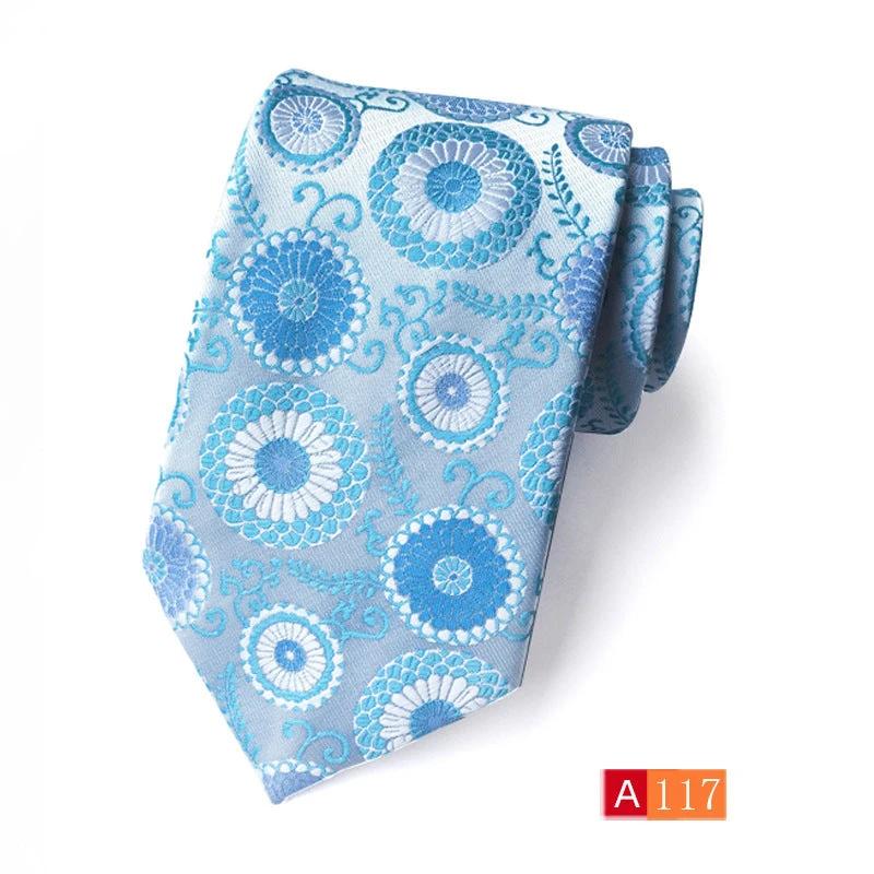 Men's Casual Formal Wear Polyester Jacquard Tie by GJG Denim