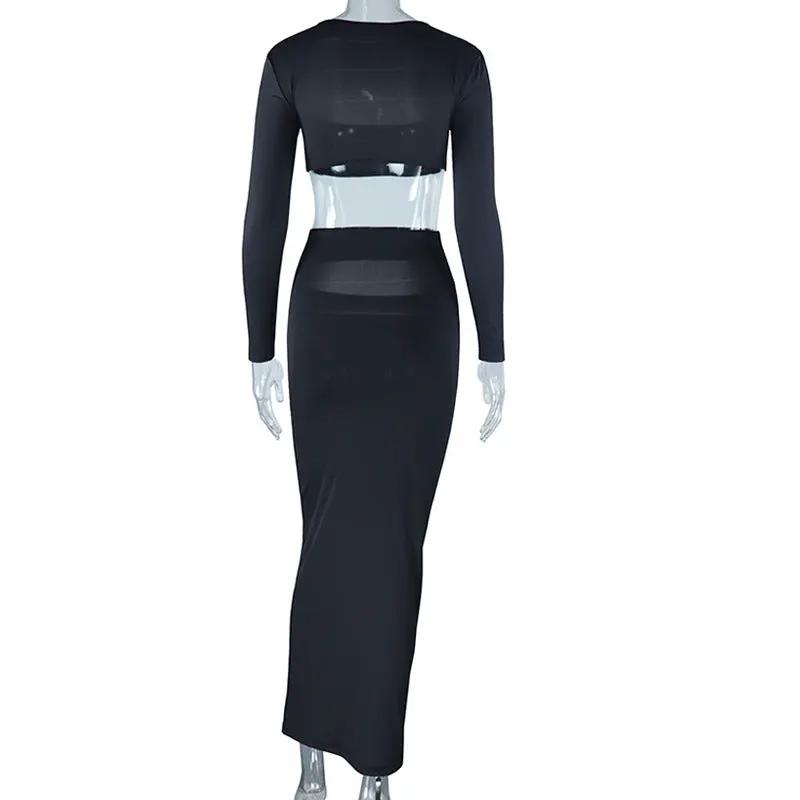 Women's Fashion Top And Skirt Set by GJG Denim