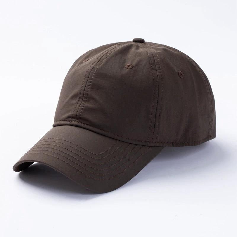 Outdoor Baseball Cap With Breathable Light Plate For Men by GJG Denim