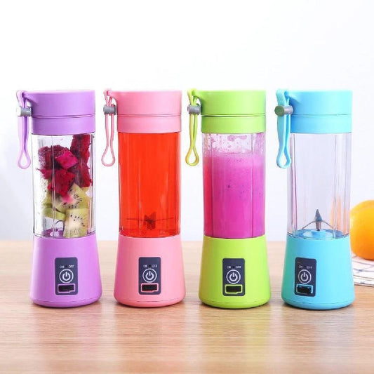 Portable Blender With USB Rechargeable Mini Kitchen Fruit Juice Mixer by GJG Denim
