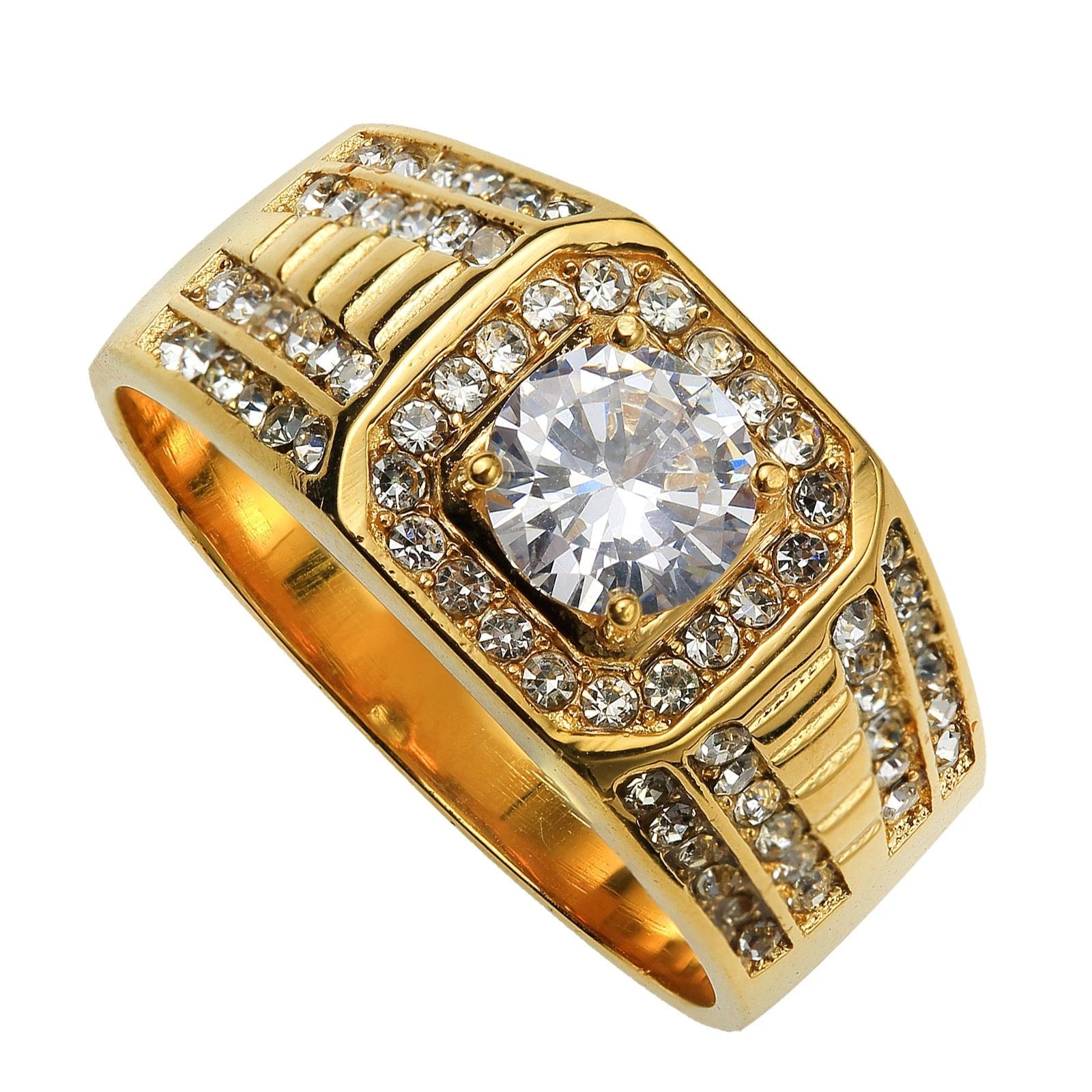 Fashion Hip-hop Men's Ring by GJG Denim
