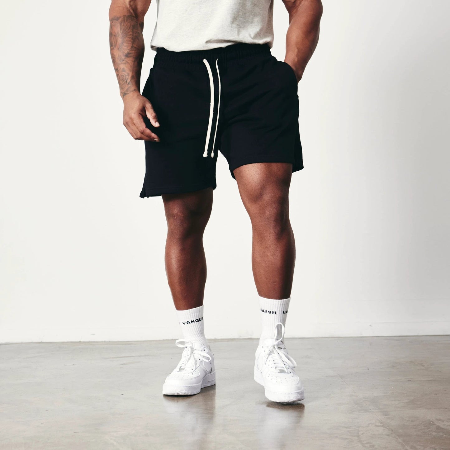 Muscle Workout Brothers Summer Sports Leisure Cotton Fifth Pants by GJG Denim