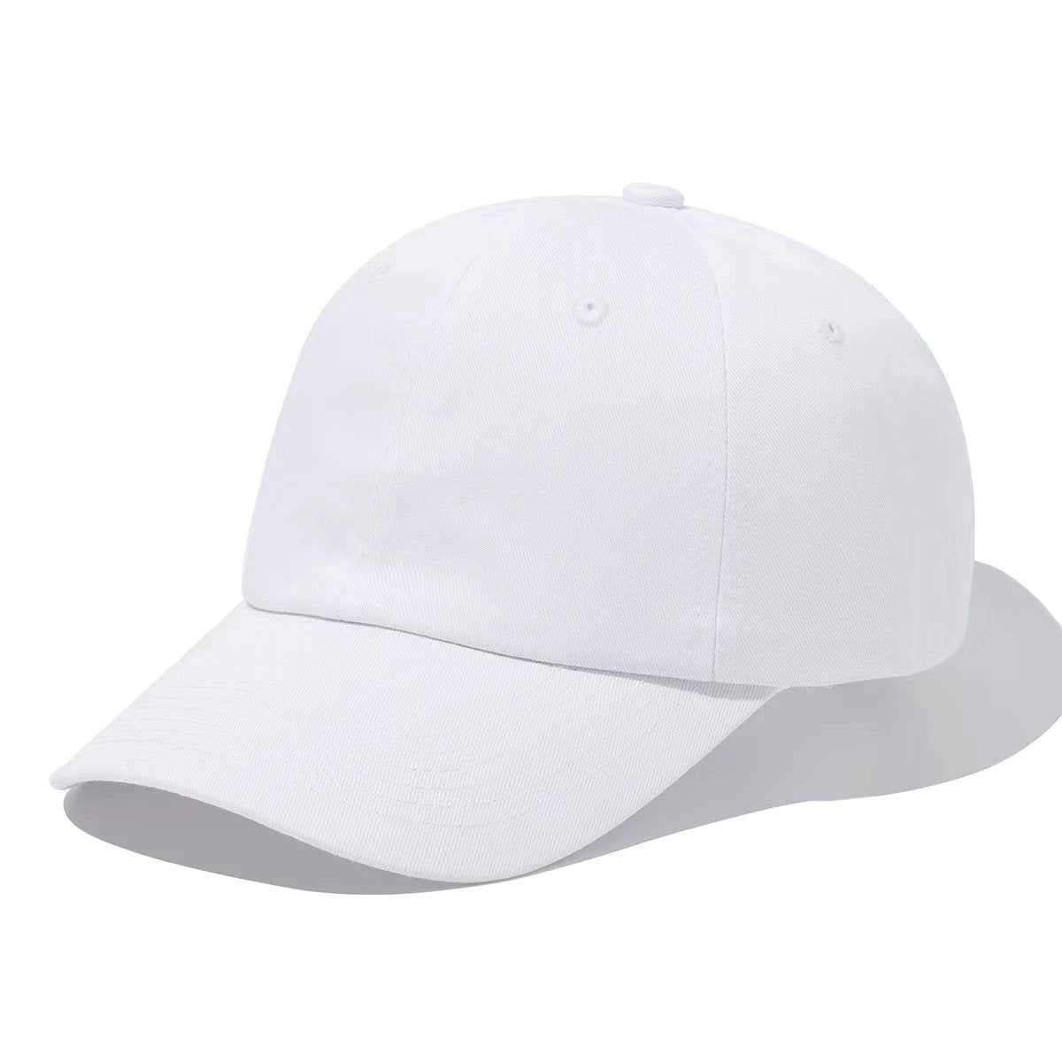 Men's Cotton Solid Color Baseball Cap by GJG Denim