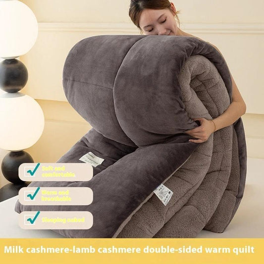 Milk Fiber Lambswool Winter Quilt Quilt Quilt Inner by GJG Denim