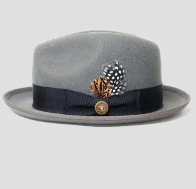 Fashion Bowknot Ribbon Sheep Felt Men's Hat by GJG Denim