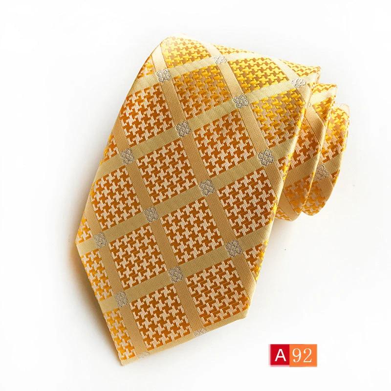 Men's Casual Formal Wear Polyester Jacquard Tie by GJG Denim