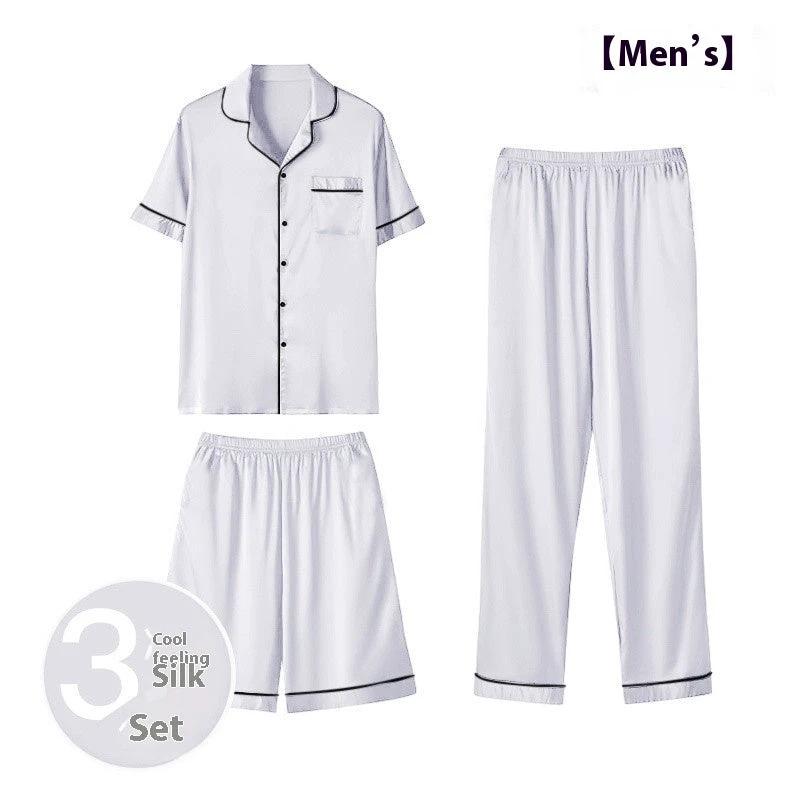Men's Three-piece Pajamas Set by GJG Denim
