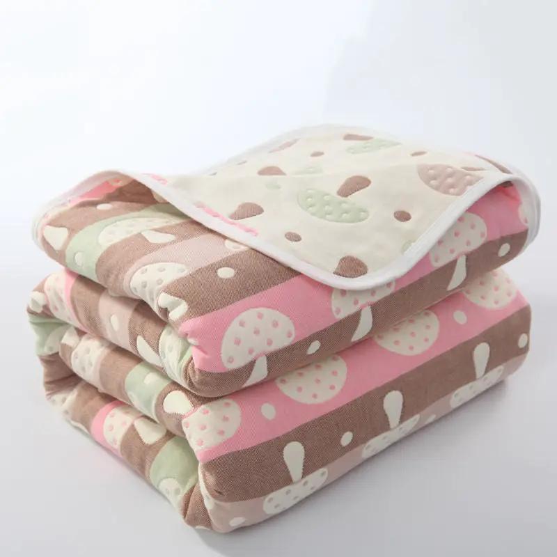 Six-layer Gauze Summer Air Conditioner Quilt Blanket by GJG Denim