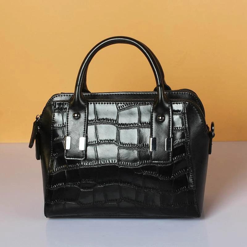 Cowhide Single Shoulder Diagonal Women's Bag by Zara-Craft