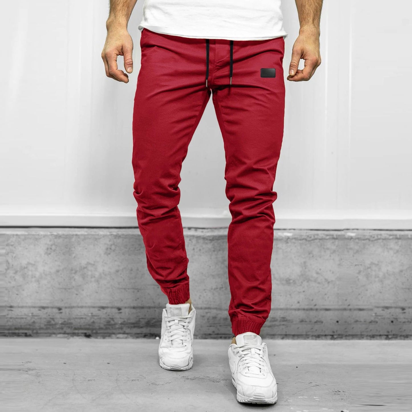 Men's Casual Sports Loose Tappered Pants by GJG Denim