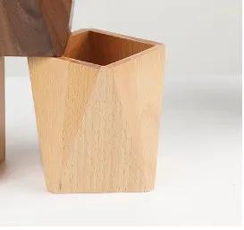 Wooden Pen Holder by GJG Denim