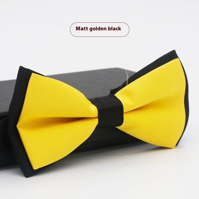 Men's Solid Color Bow Tie by GJG Denim