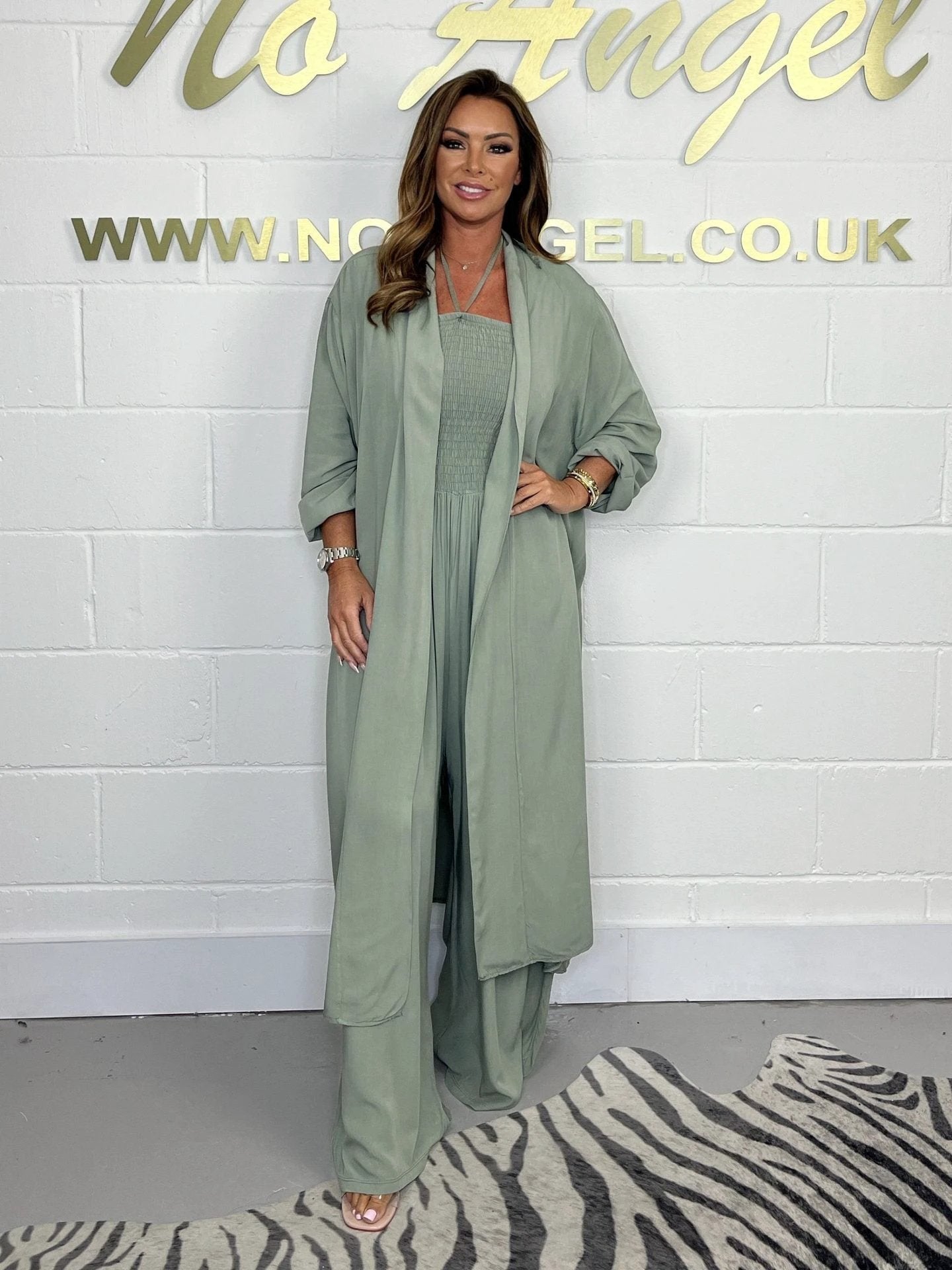 Women's Plus Size Wide Legs Jumpsuit by GJG Denim