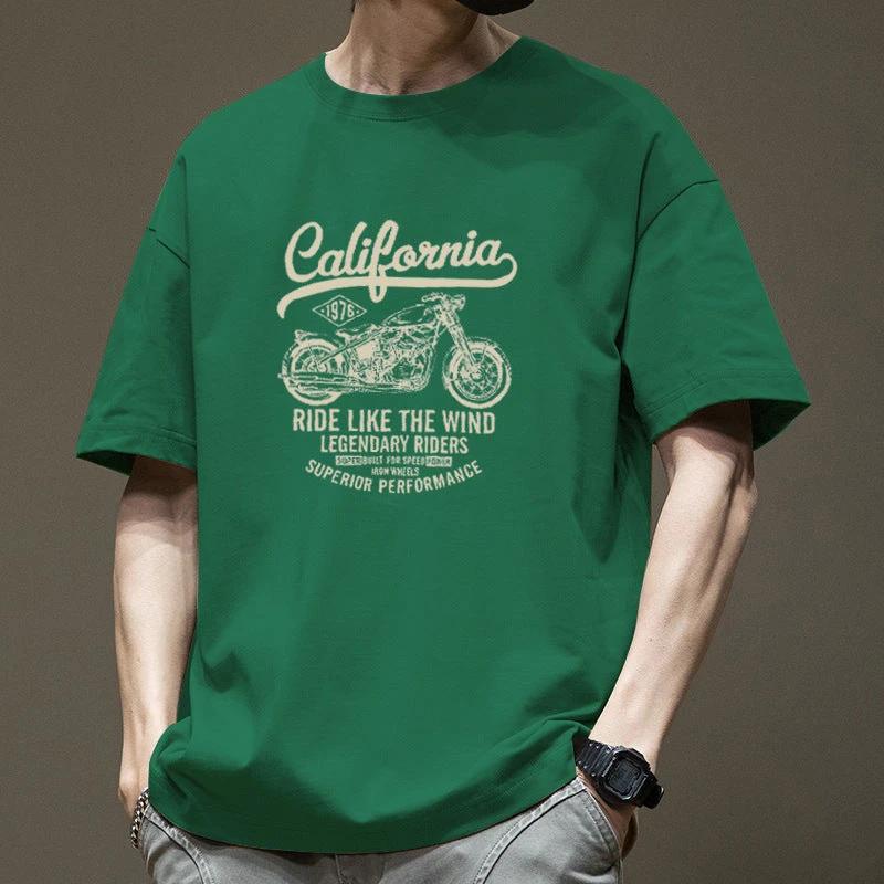 Men's Half-sleeve T-shirt by GJG Denim