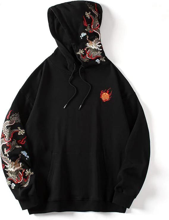 Men's Printed Pattern Hoodie by GJG Denim