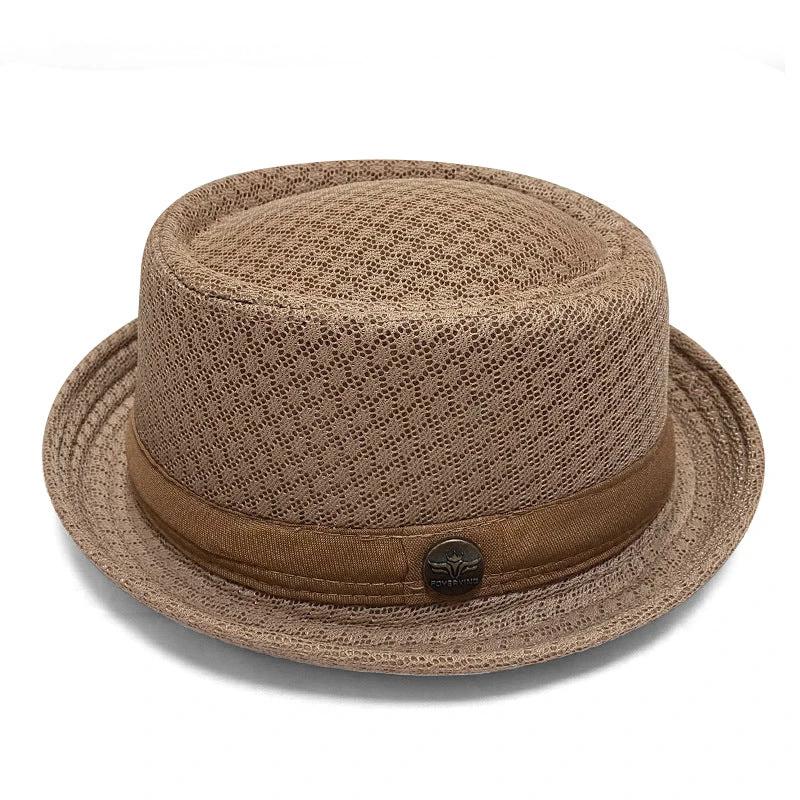 Outdoor Breathable Mesh Sun Hat For Men by GJG Denim