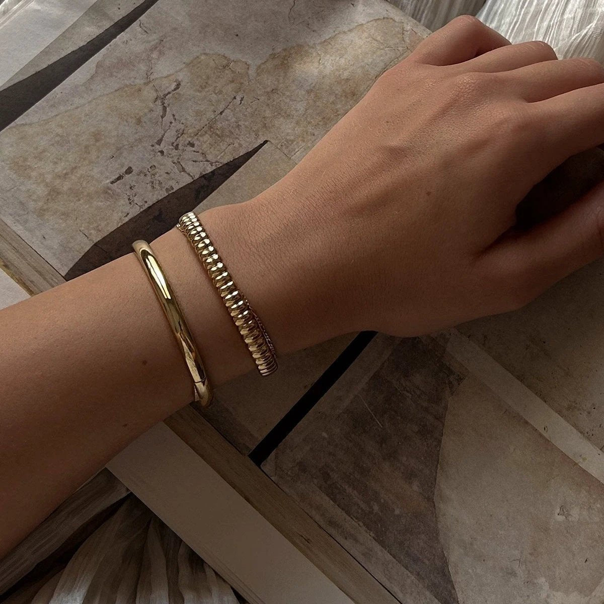 Stainless Steel Bracelet For Women by GJG Denim