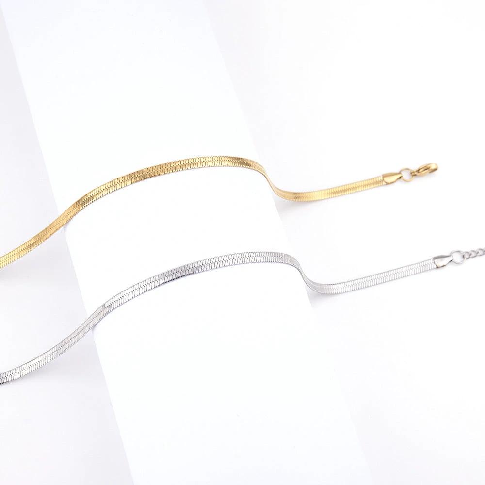 Simple Titanium Steel Blade Necklace For Men by GJG Denim