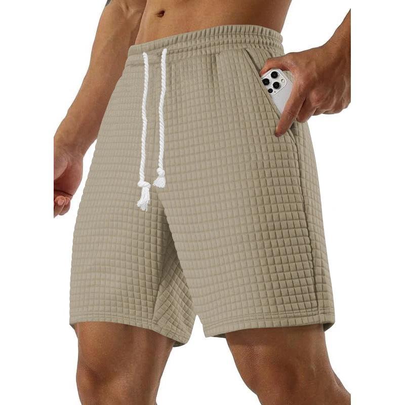 Men's Fashionable Loose-Fit Sports Casual Shorts by GJG Denim