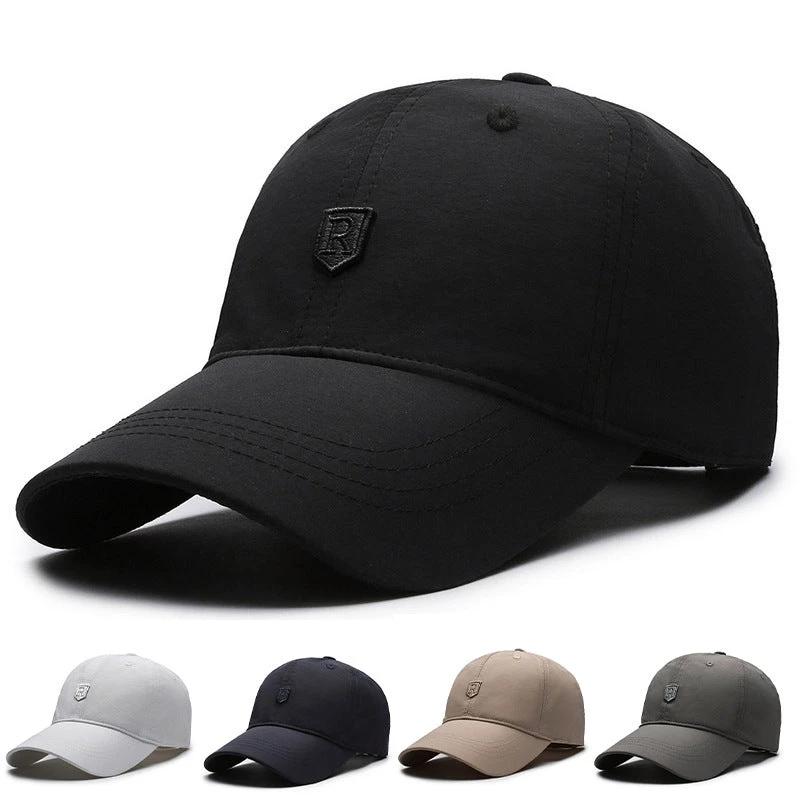 Men's Solid Color Baseball Cap by GJG Denim