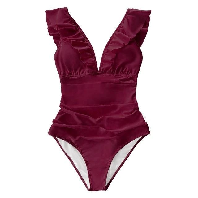 Swimwear Bikini Swimsuit Women Bathing Suit Bodysuit 38 by GJG Denim