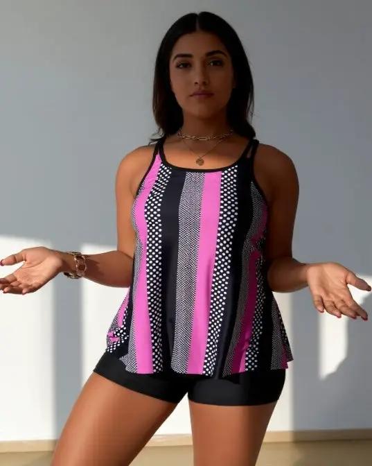 Women's One-piece Casual Swimsuit by GJG Denim