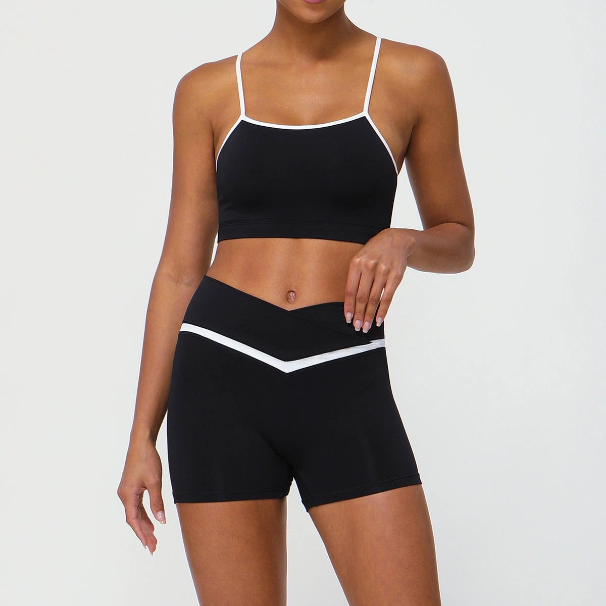 Hip Lifting Sport Casual Workout Clothes Suit by GJG Denim