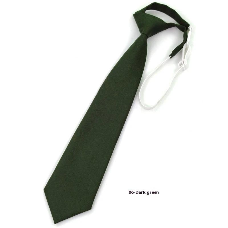 Solid Color Tie For Men by GJG Denim