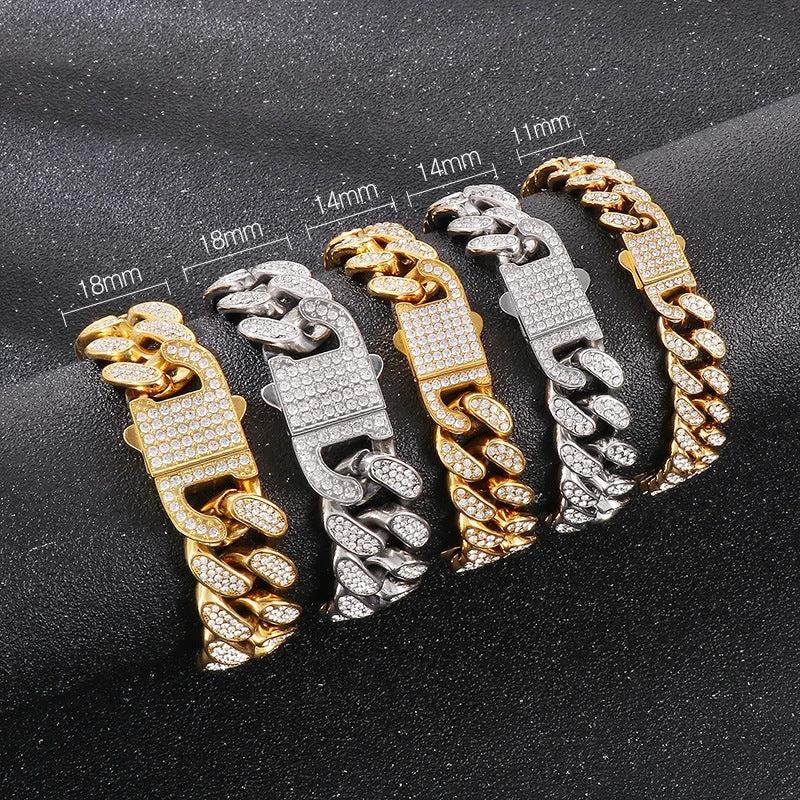 Cuban-link Men's Bracelet by GJG Denim