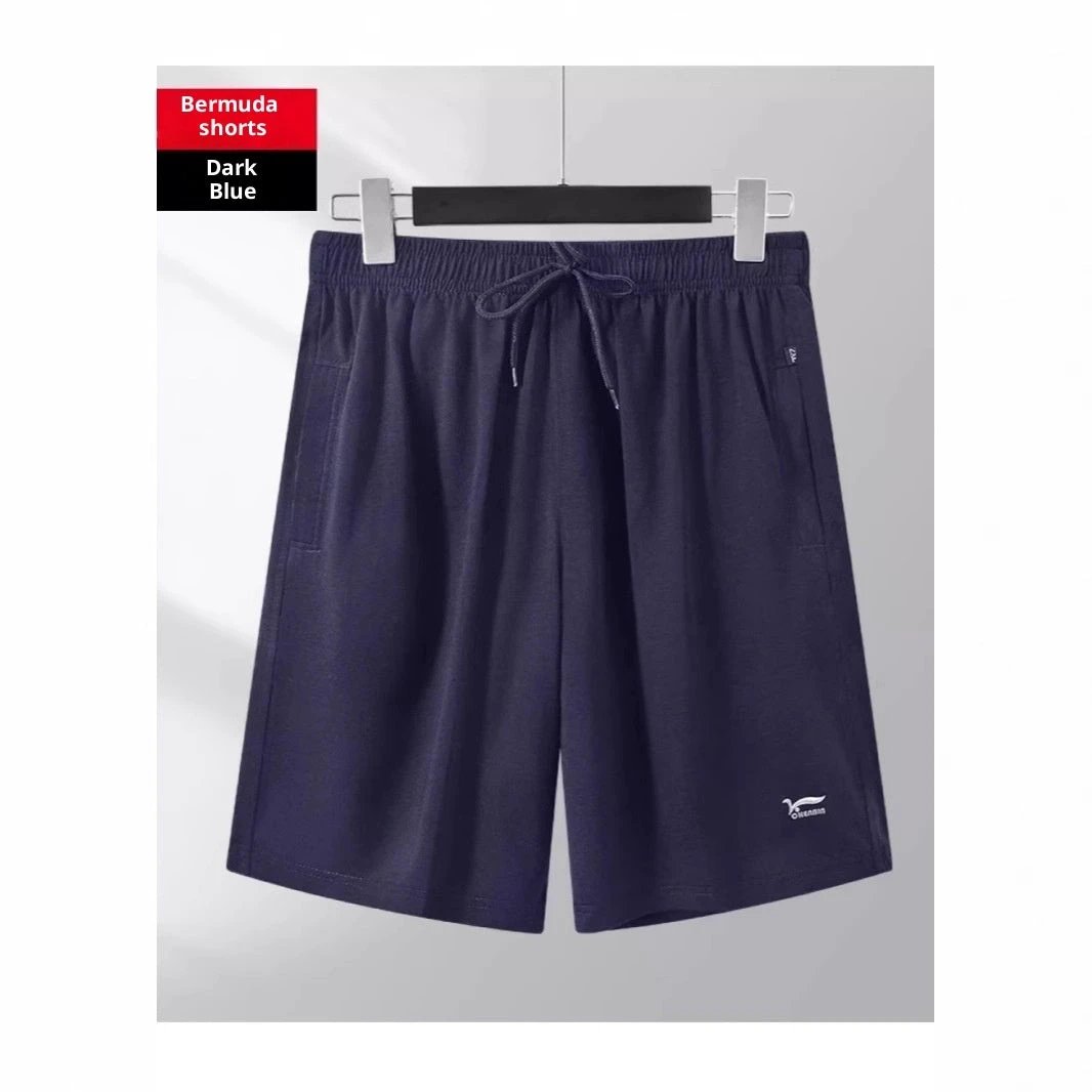 Thin Pure Cotton Casual Shorts For Men by GJG Denim