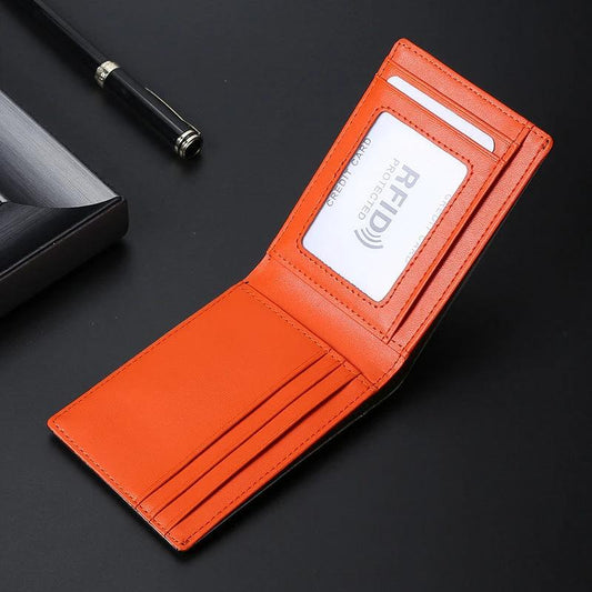 Multiple Card Slots RFID Anti-theft Credit Card Wallet For Men by GJG Denim