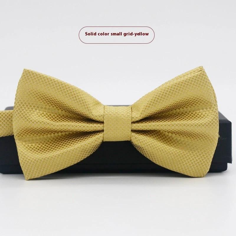 Men's Solid Color Bow Tie by GJG Denim