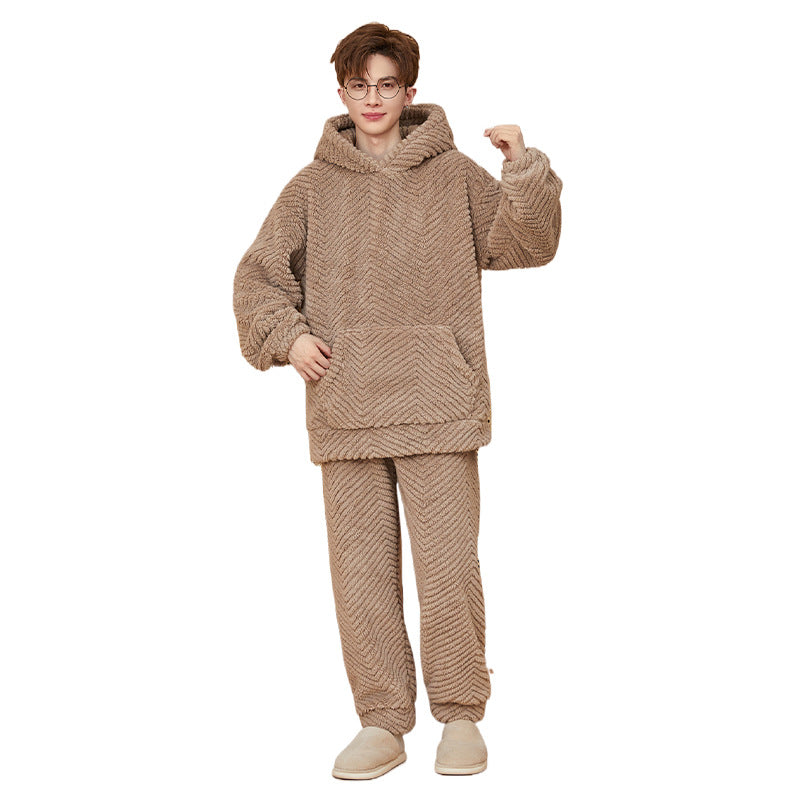 Men's Fleece Pajamas by GJG Denim