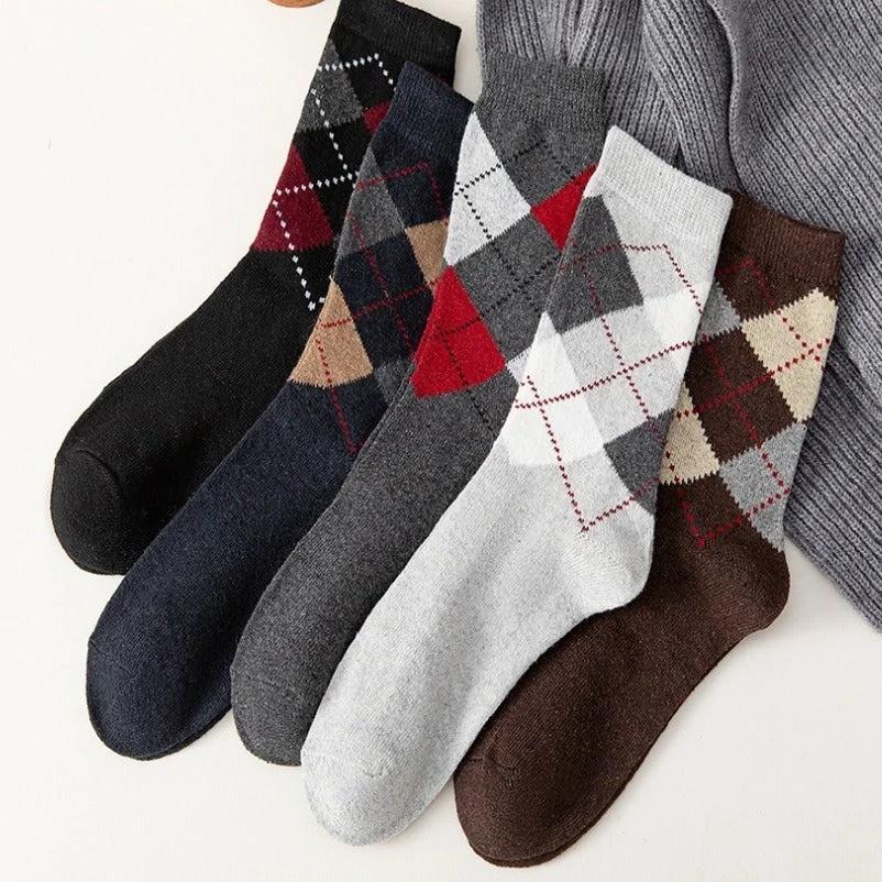 Men's Argyle Socks by GJG Denim
