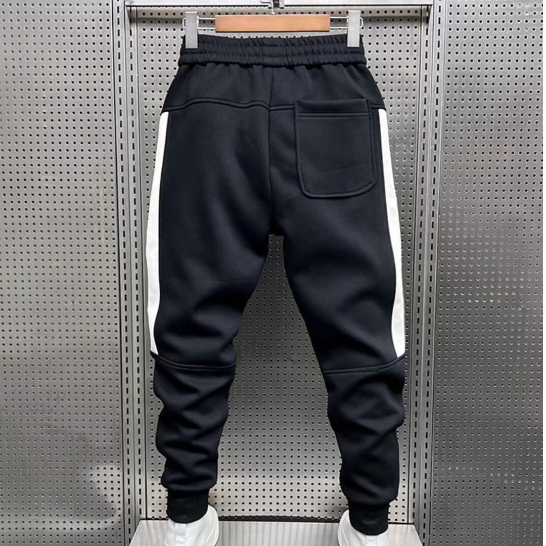 Casual Jogger Pants With Elastic Waistband For Men by GJG Denim