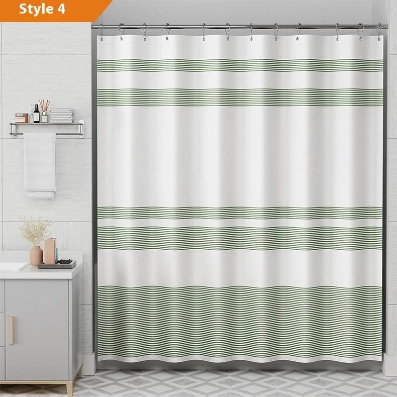 Bohemian Waterproof Shower Curtain by GJG Denim