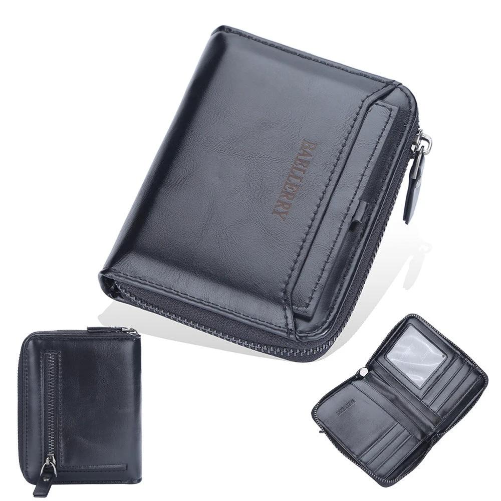 Men's Business Retro Multi Card Slots Wallet by GJG Denim