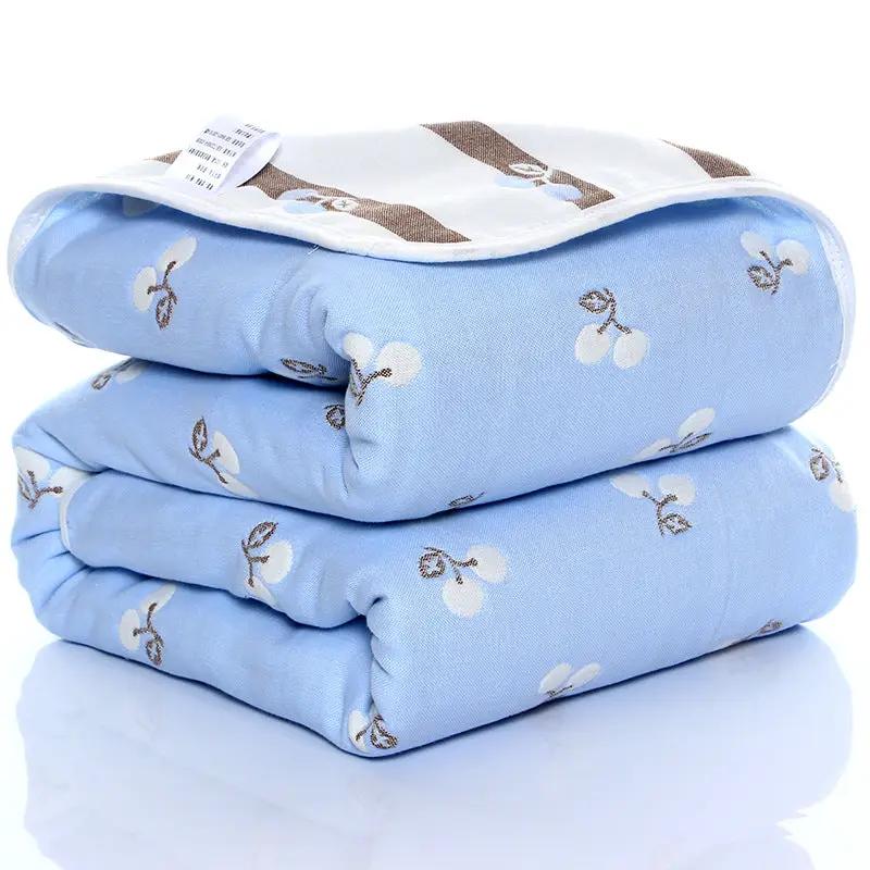 Six-layer Gauze Summer Air Conditioner Quilt Blanket by GJG Denim