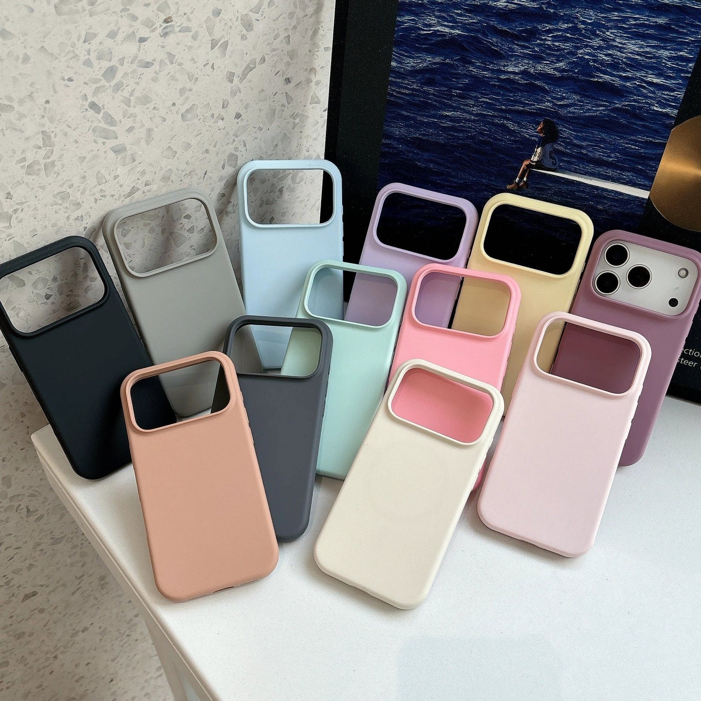 Liquid Magnetic Charge Phone Case All-inclusive Ai Button Drop-resistant by GJG Denim