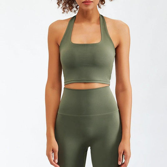 Nude Feel Yoga Long-sleeve Zipper Workout Clothes Suit by GJG Denim