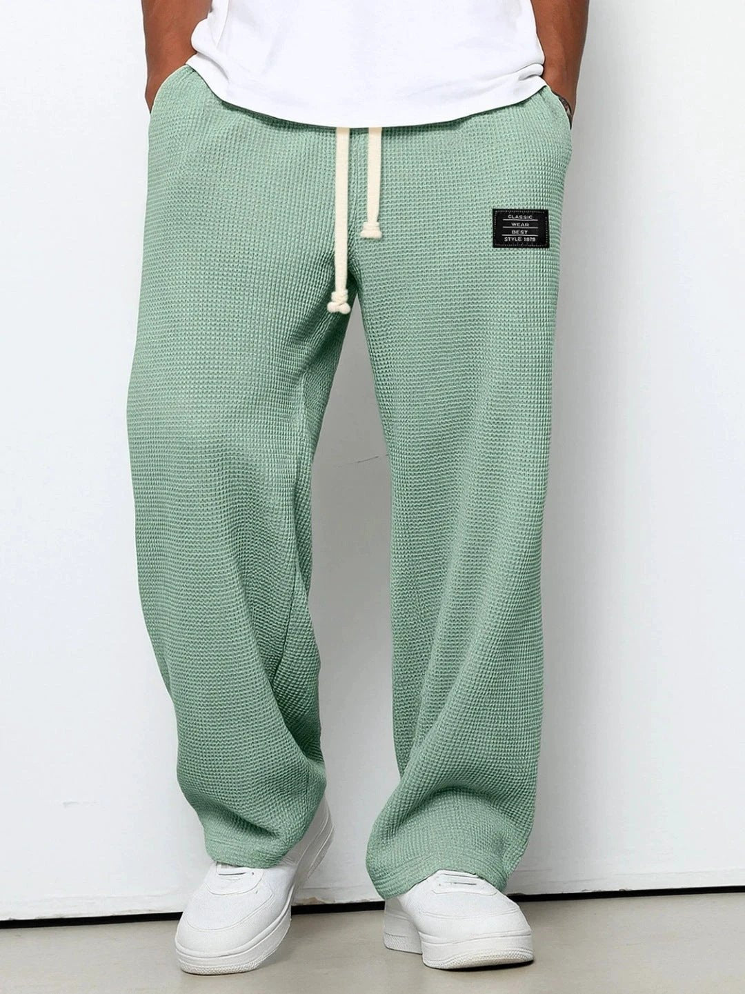 Men's Loose Straight Leg Casual Sweats by GJG Denim