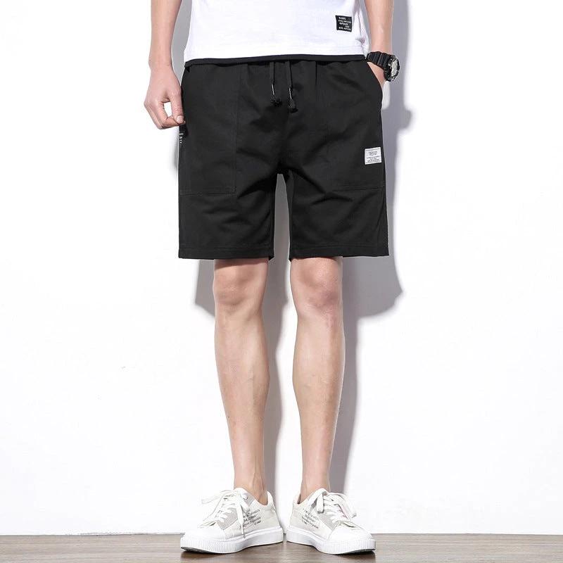 Loose-fitting Mid-length Casual Camouflage Shorts For Men by GJG Denim